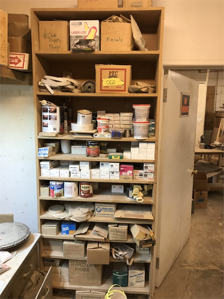 Supply cabinets & contents