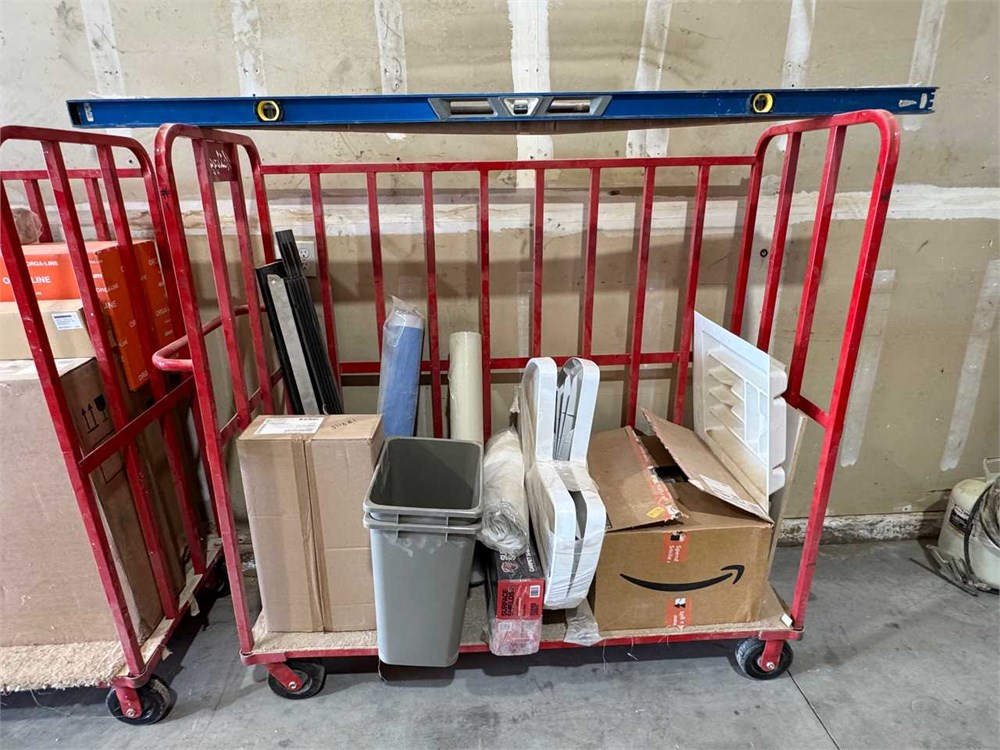Shop Cart with Contents