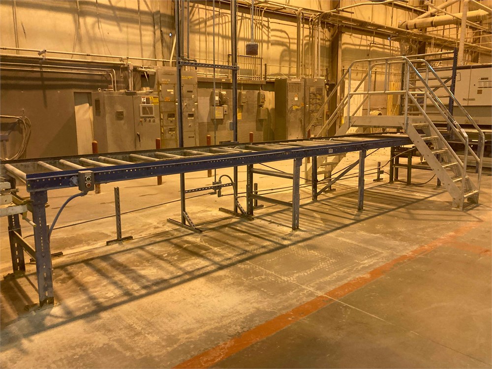 Roller Conveyor 36" Wide, 1-PassThru