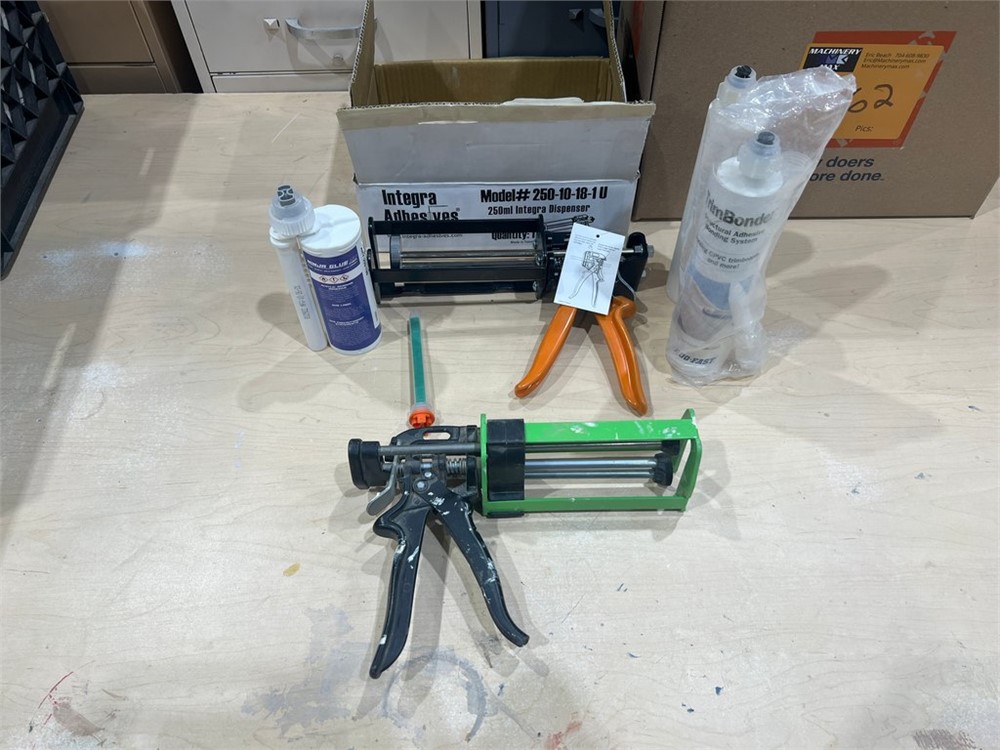 Lot of Solid Surface Tools & Supplies
