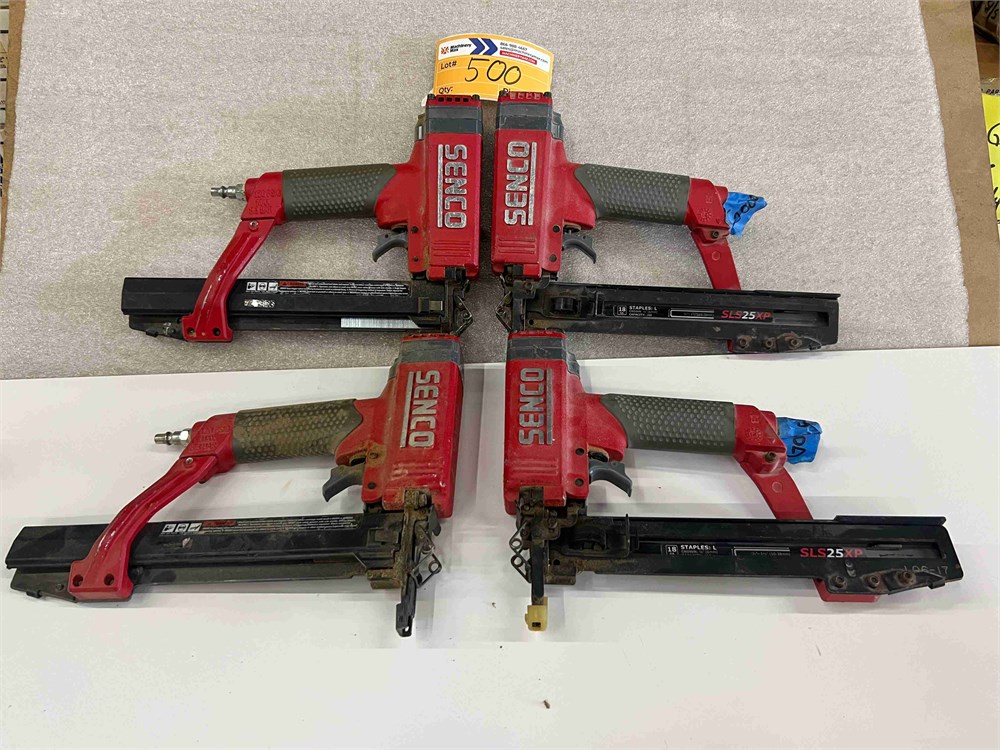 Senco "SLS25XP" Staple Guns Qty. (4)