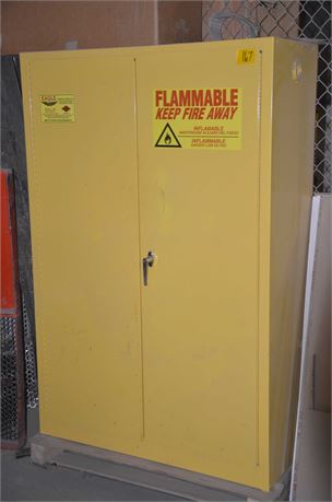 Flammable liquids cabinet