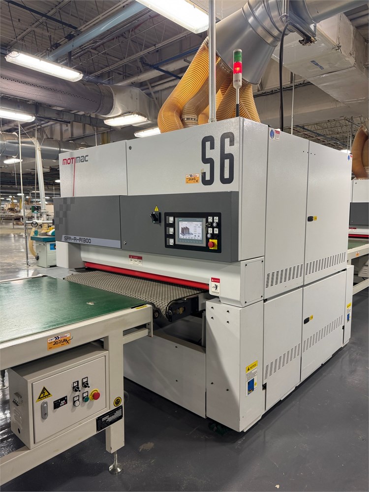 Motimac "SFR-R-R1300" Wide Belt Sander -3 Head (2019)