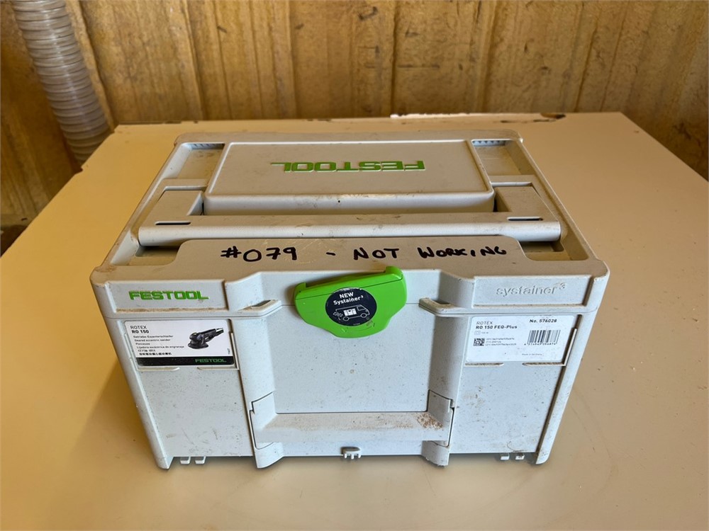 Festool "RO 150 FEQ" Sander & Systainer - NOT WORKING