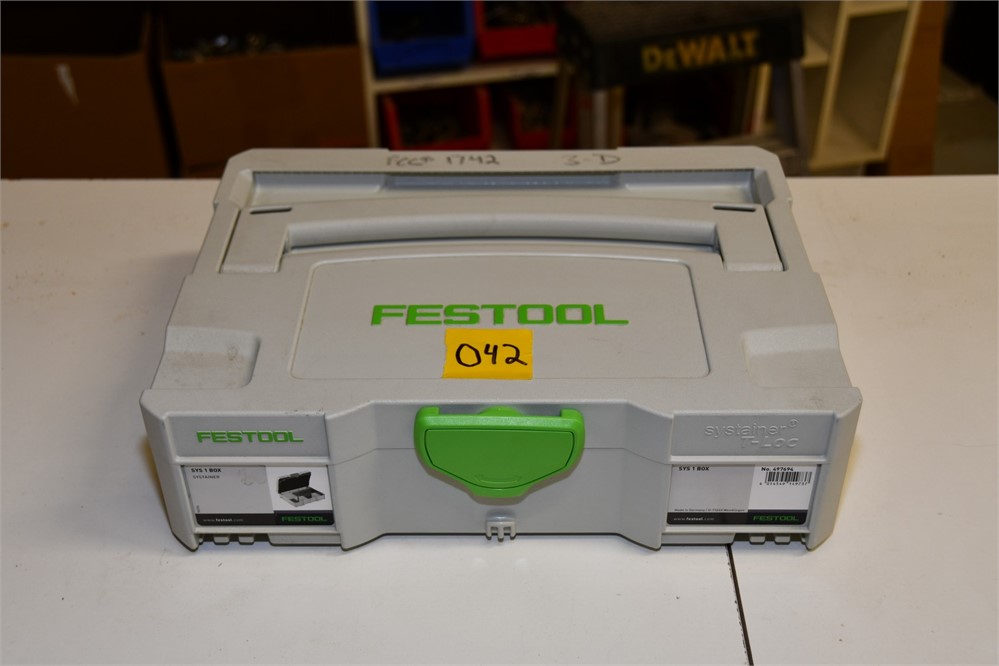 Festool "SYS-1 Box" Systainer & Contents