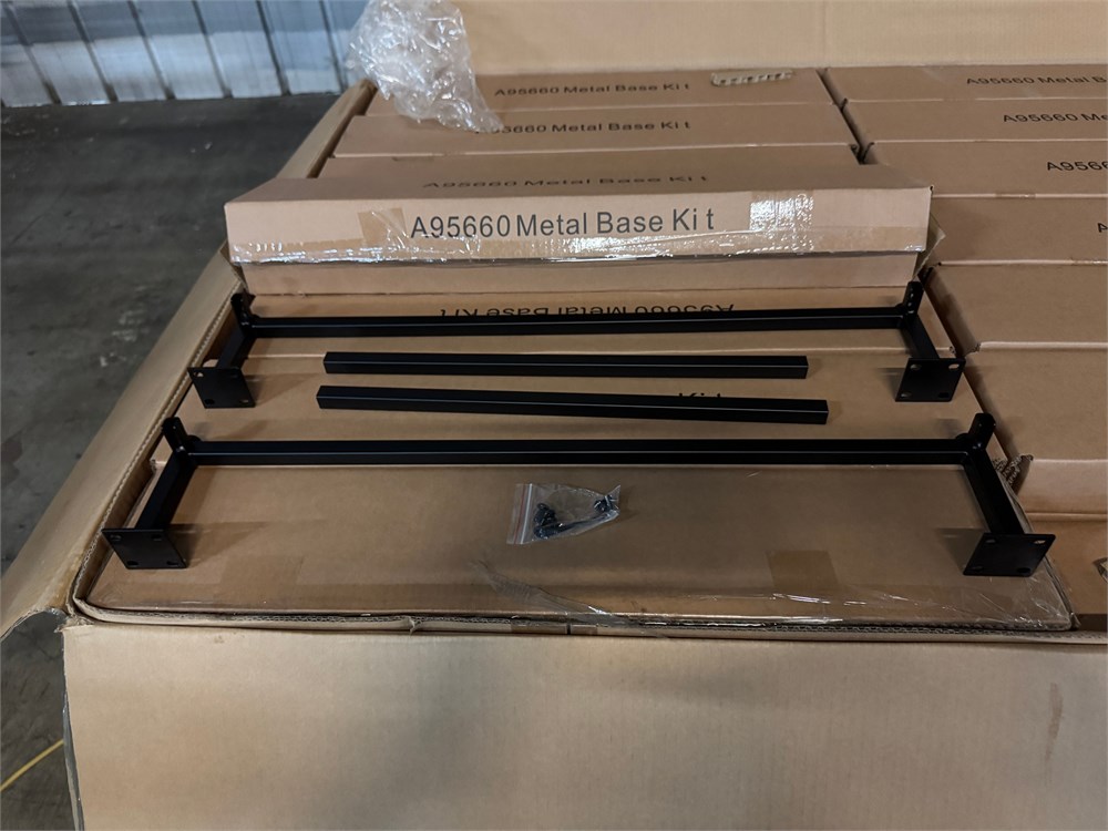 Lot of (2) Pallets "A95660" Metal Base Kit