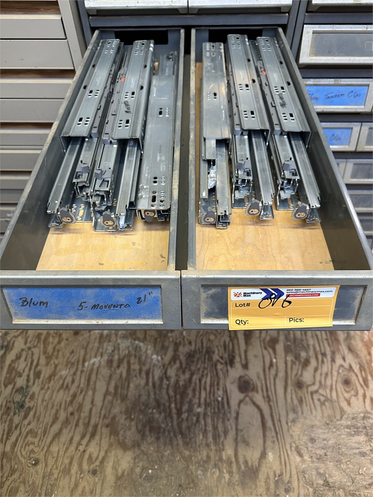 (6) Drawer Slides - As Pictured