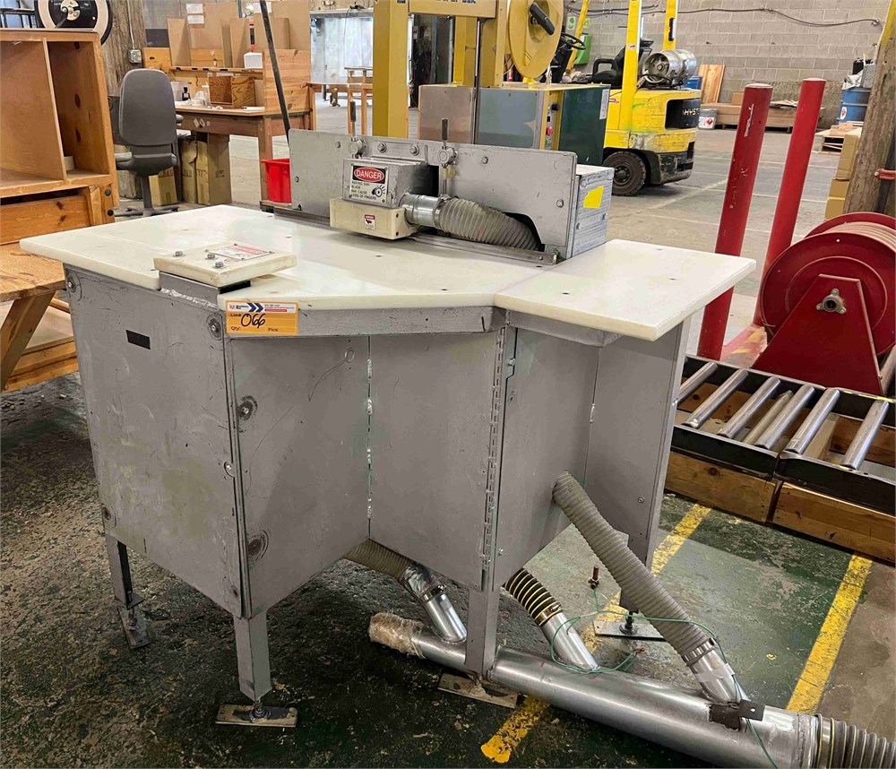 Custom Built Notch & Grooving Machine