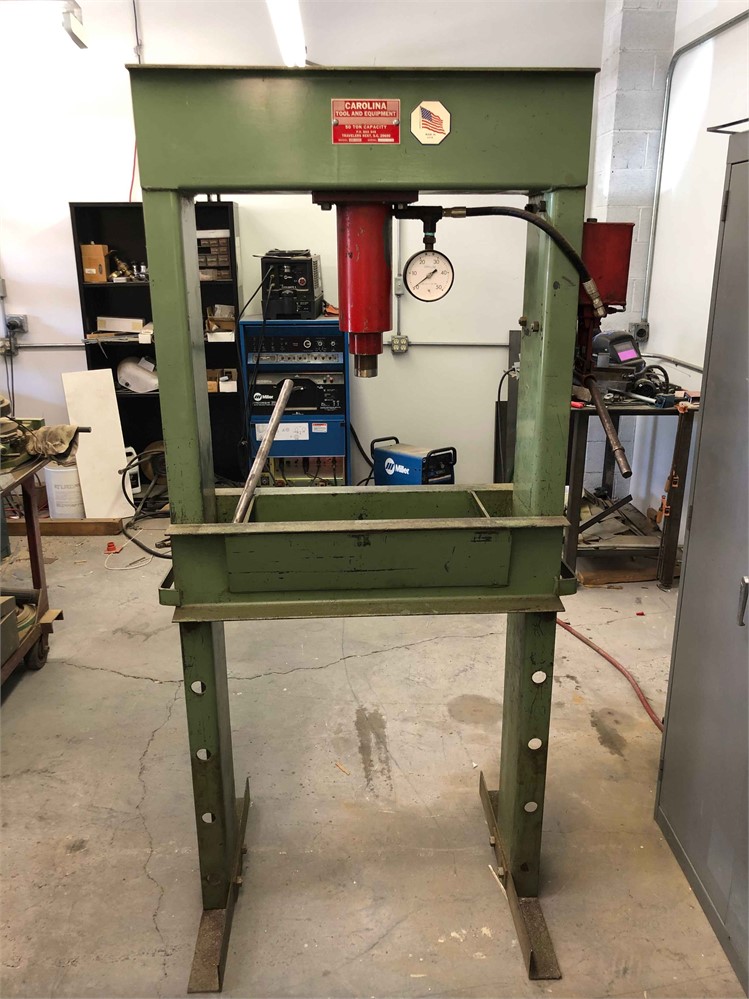Carolina Tool 50 Ton Hydraulic Press