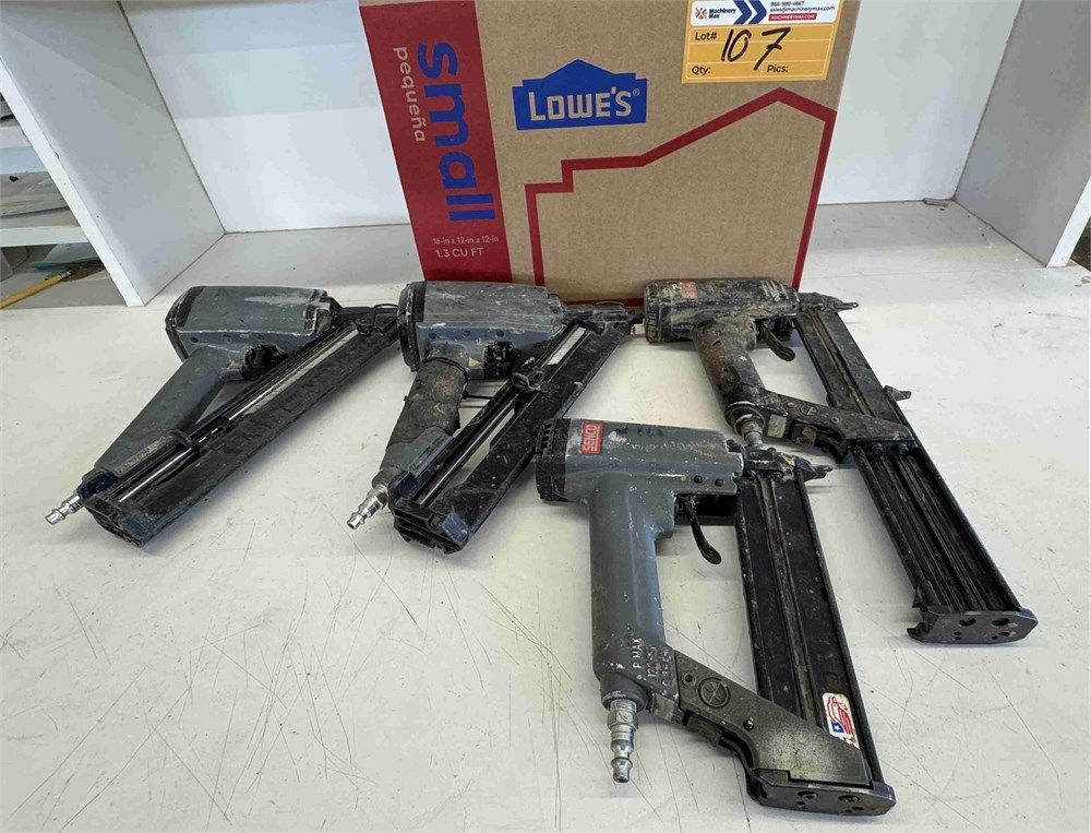 Senco Pneumatic Nail / Staple Guns Qty. (4)