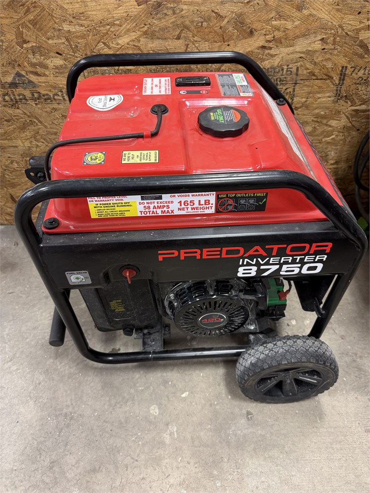 Predator "8750" Portable Generator