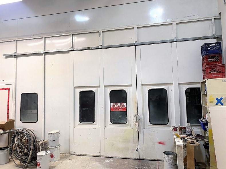 ACT Temperature Controlled Enclosed Spray Booth  12' x 24' Available Aug 01 2023