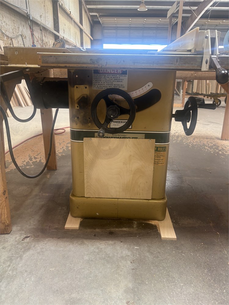 Powermatic "66" Tilting Arbor Table Saw - 10"