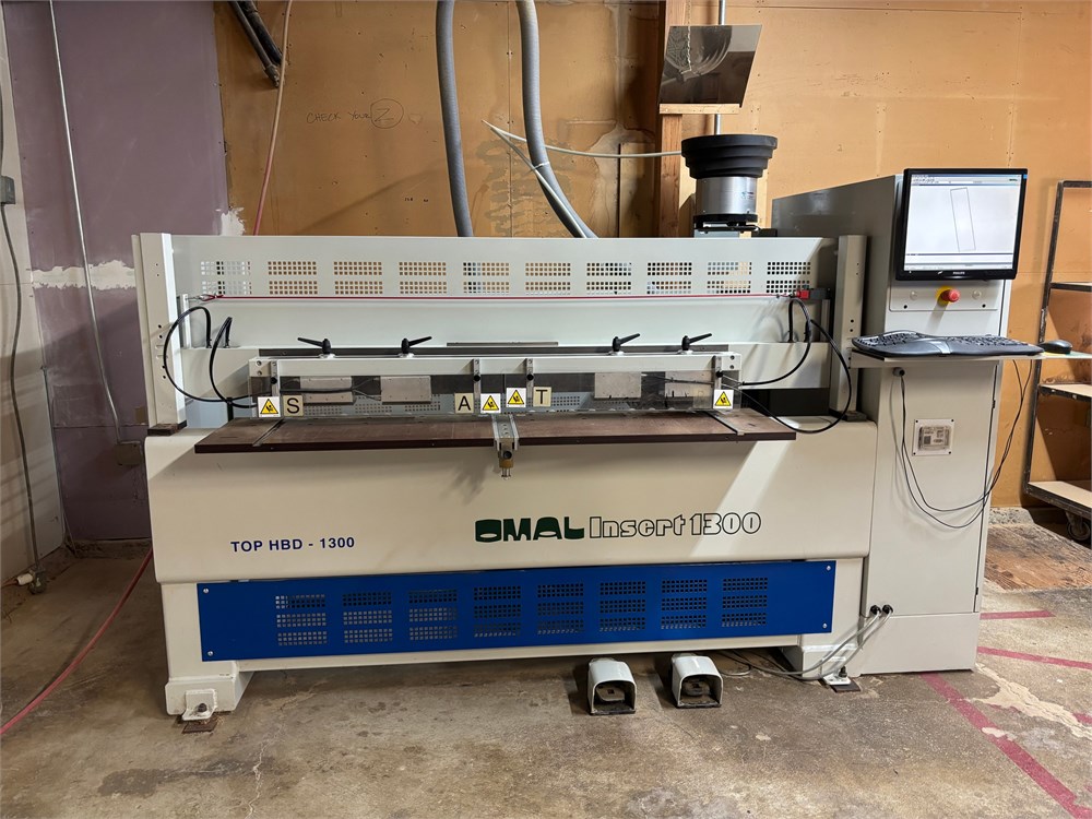 OMAL "HBD 1300" Drill and Dowel Machine
