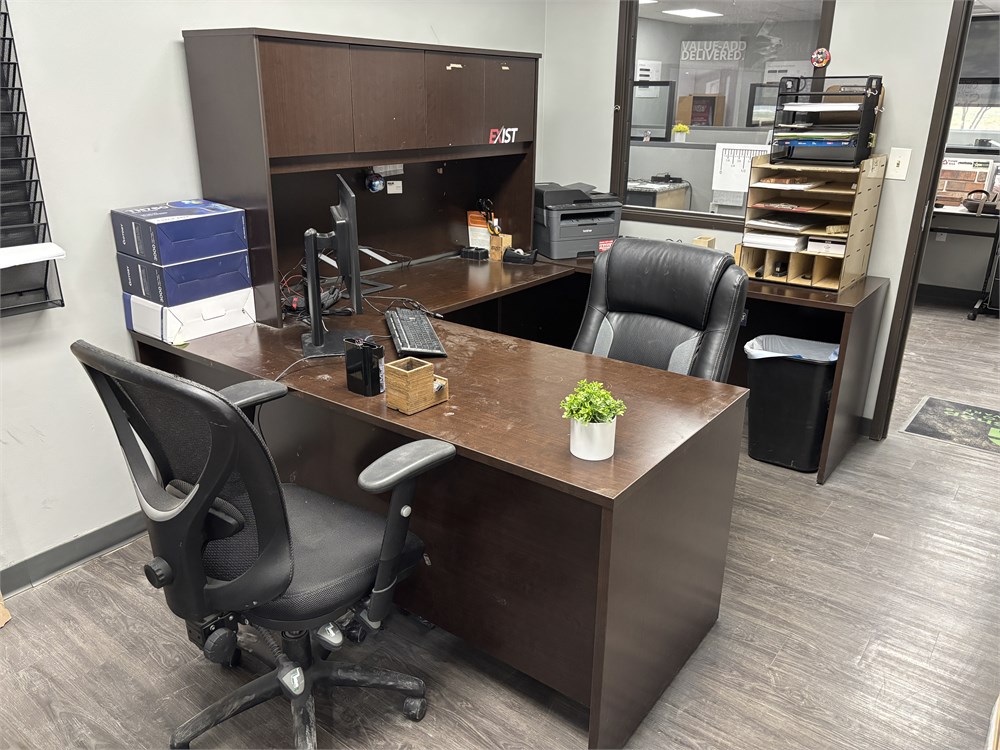 Desk, Chairs, & Monitor (ONLY)