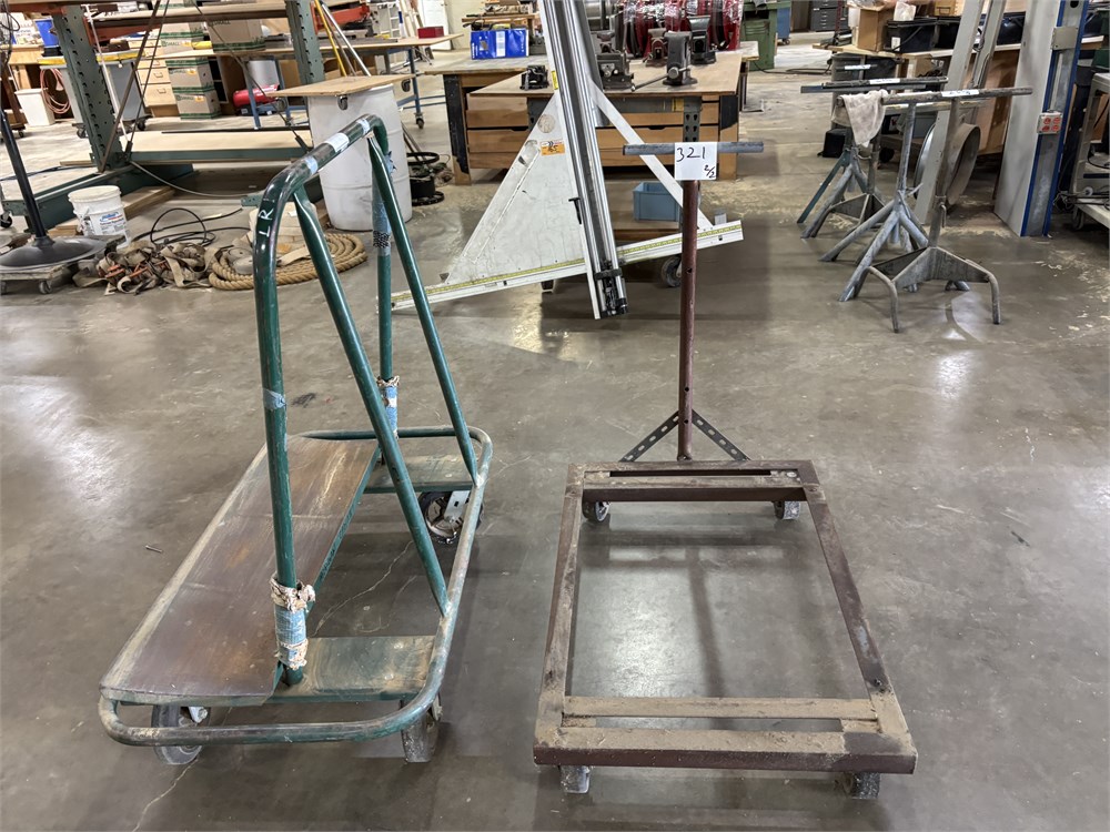 (2) Material Carts