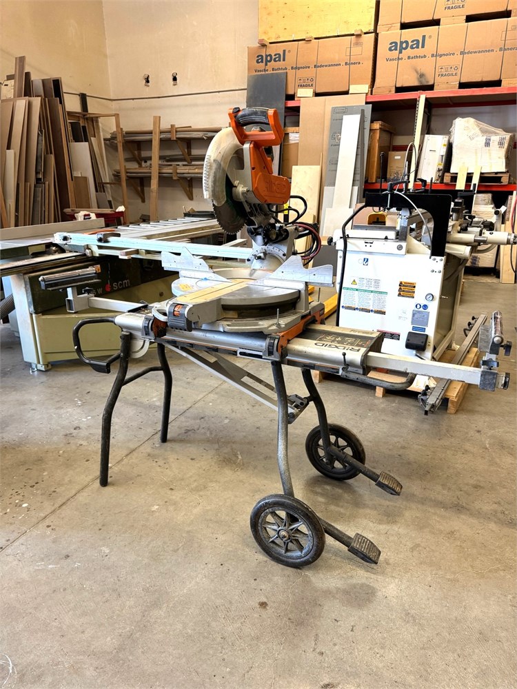 Ridgid "MS129OLZA" Sliding Miter Saw & Stand