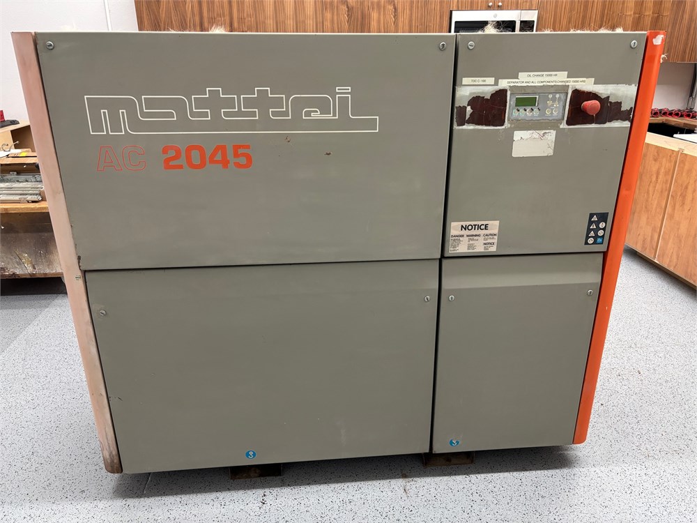 Mattei "AC 2045" Rotary Screw Air Compressor