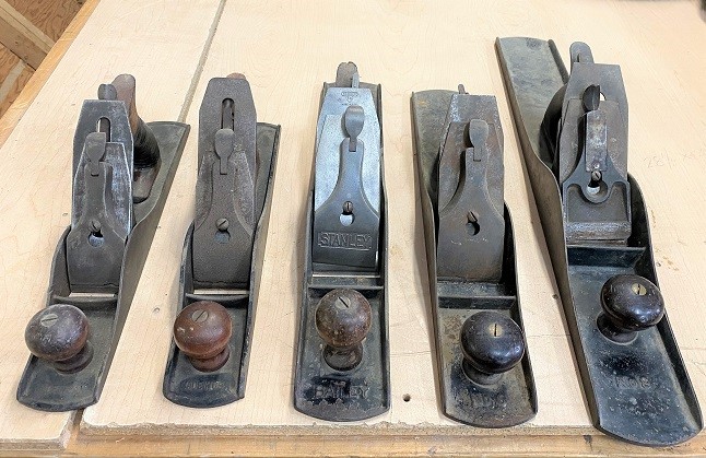 (5) VINTAGE HAND PLANERS * LOT OF 5