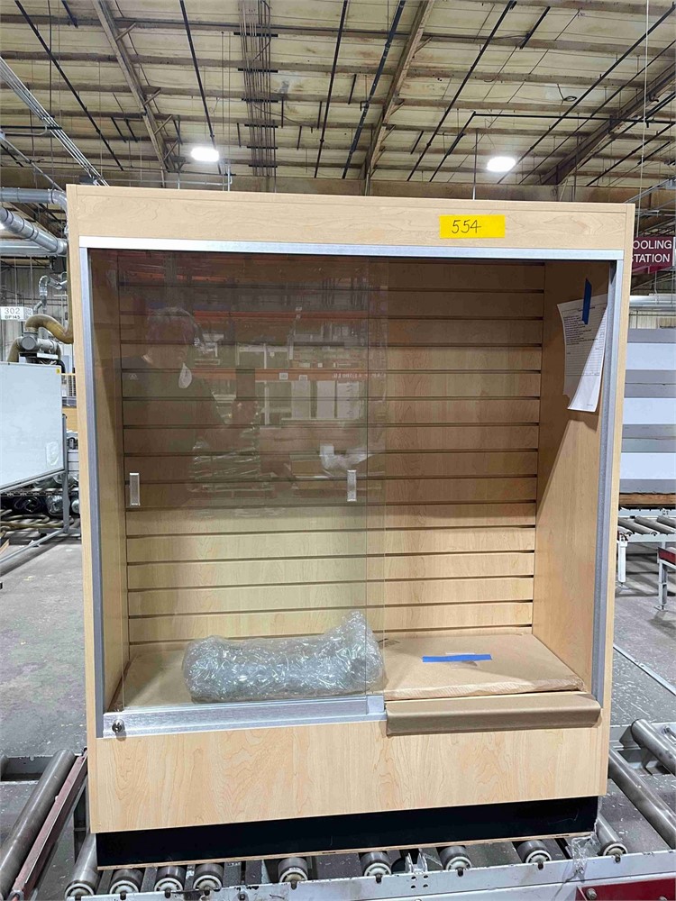 PIN Lighted Display Cabinet - 48" x 24" x 60"