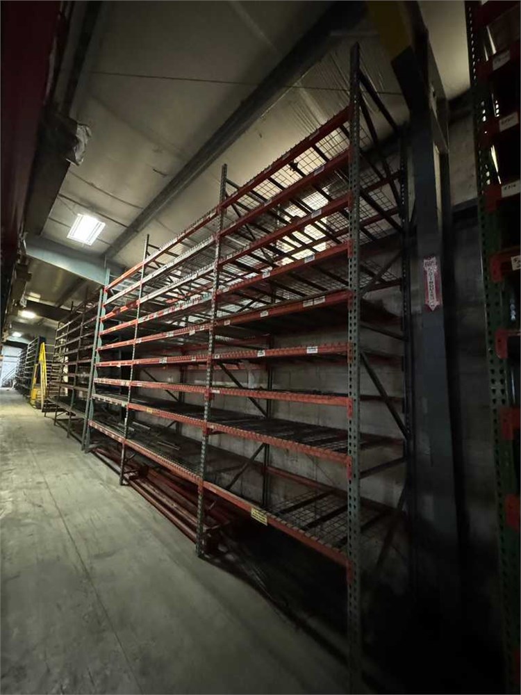 Pallet Racking - Disassembled & ready to load