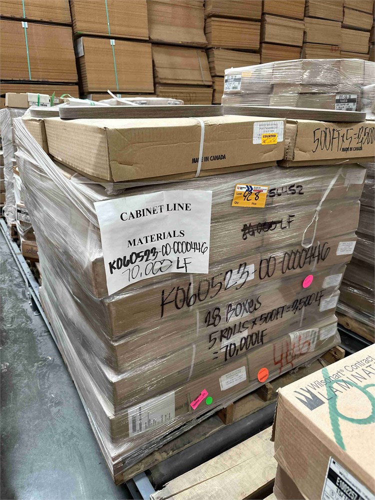 Pallet of Misc Edgebanding