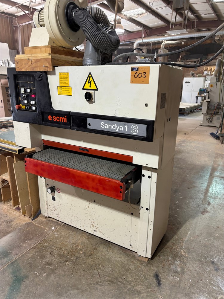 SCMI "Sandya 1/S" Wide Belt Sander - 1-Head