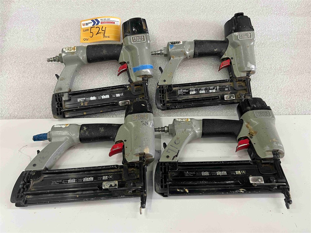 Porter Cable Nail Guns Qty. (4)
