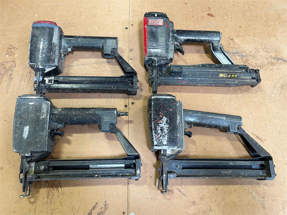 Four (4) Pneumatic Nailers