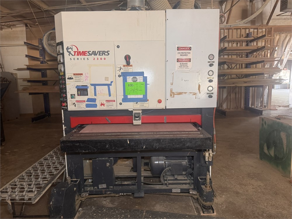 Timesavers "2300 Series" 52" 3-Head Widebelt Sander