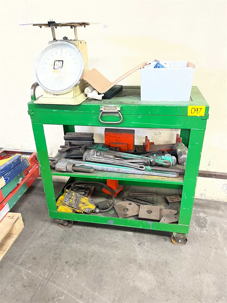 Tool Cart with Contents