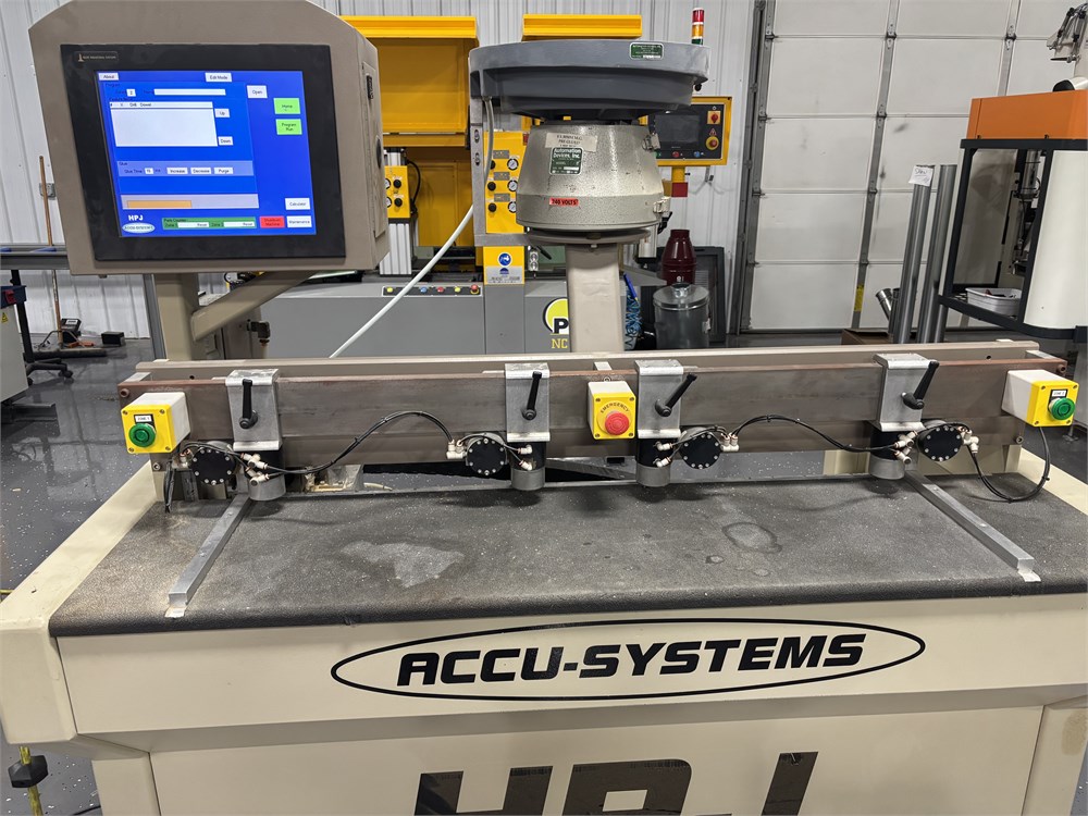 Accu-Systems "HPJ-7" CNC Drill and Dowel Inserter