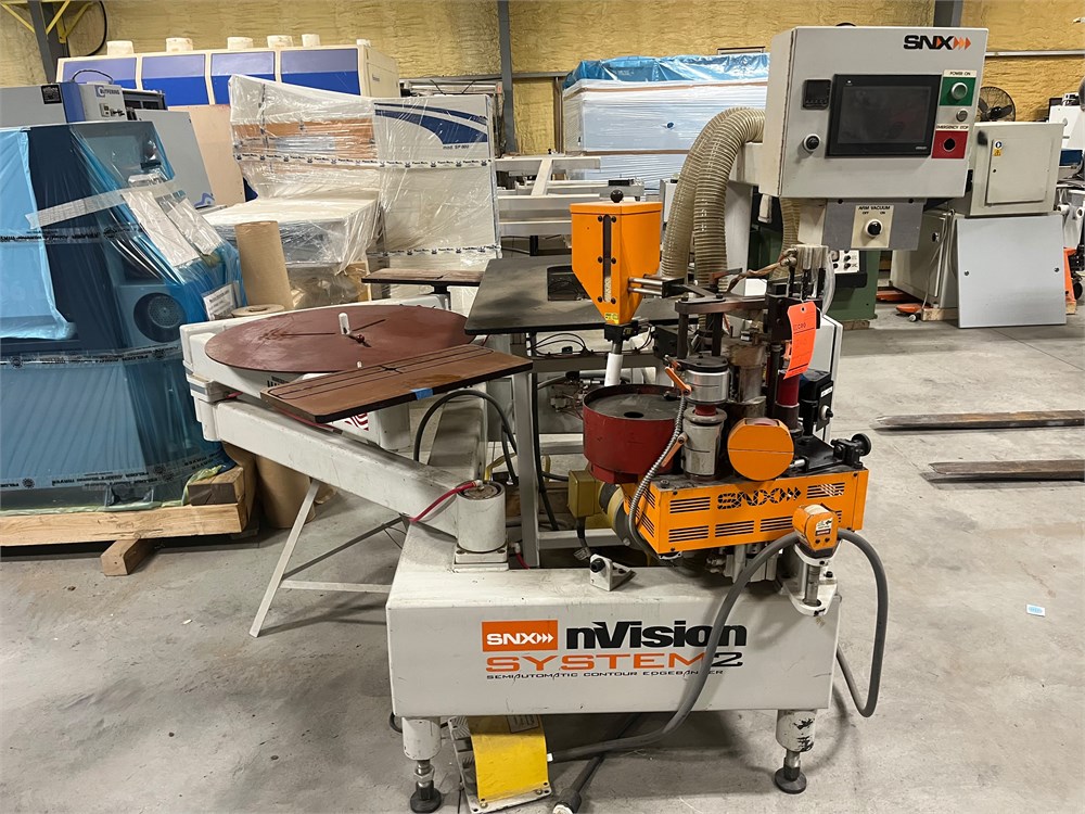 SNX "nVision System 1" Contour Edgebander