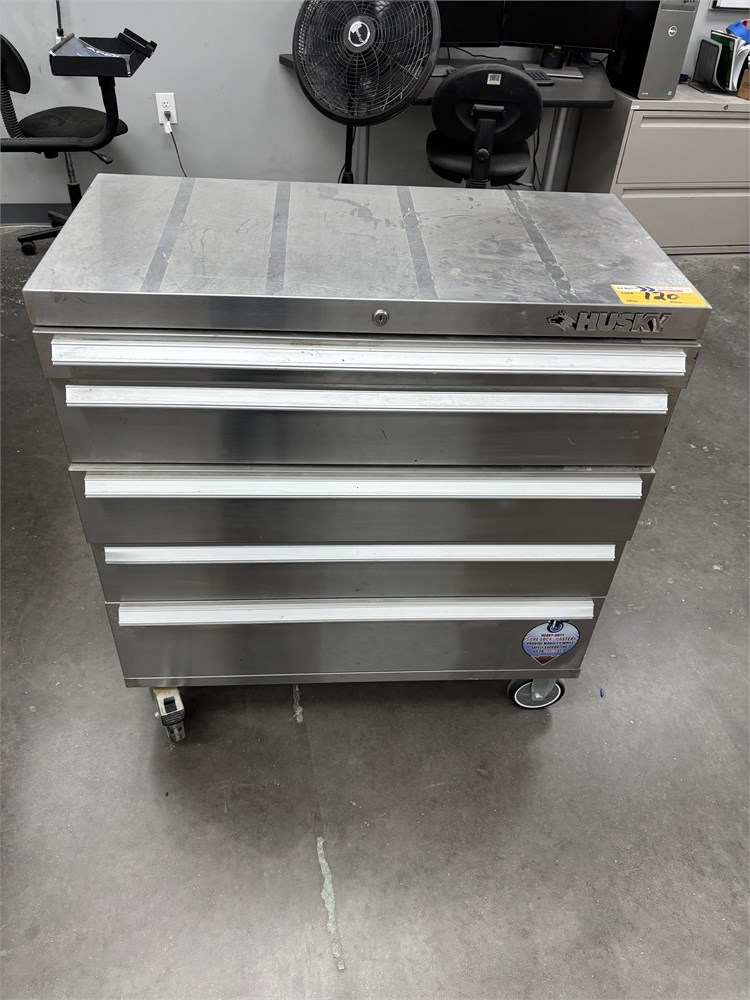 Husky Tool Box & Contents