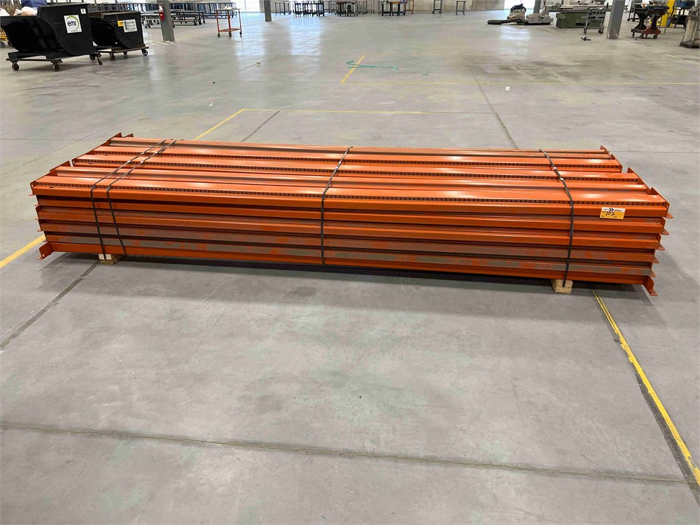 Lot of Racking Uprights 144"L - Qty (36)