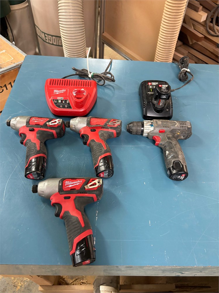 Lot of (4) Impact Drills