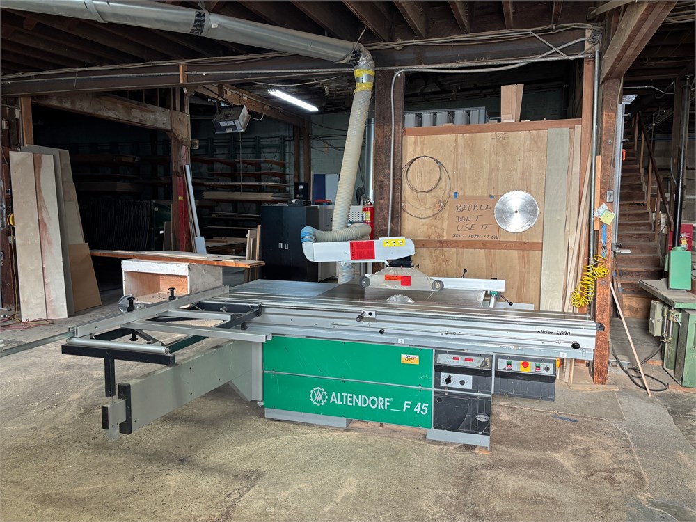 Altendorf "F 45" Sliding Table Saw