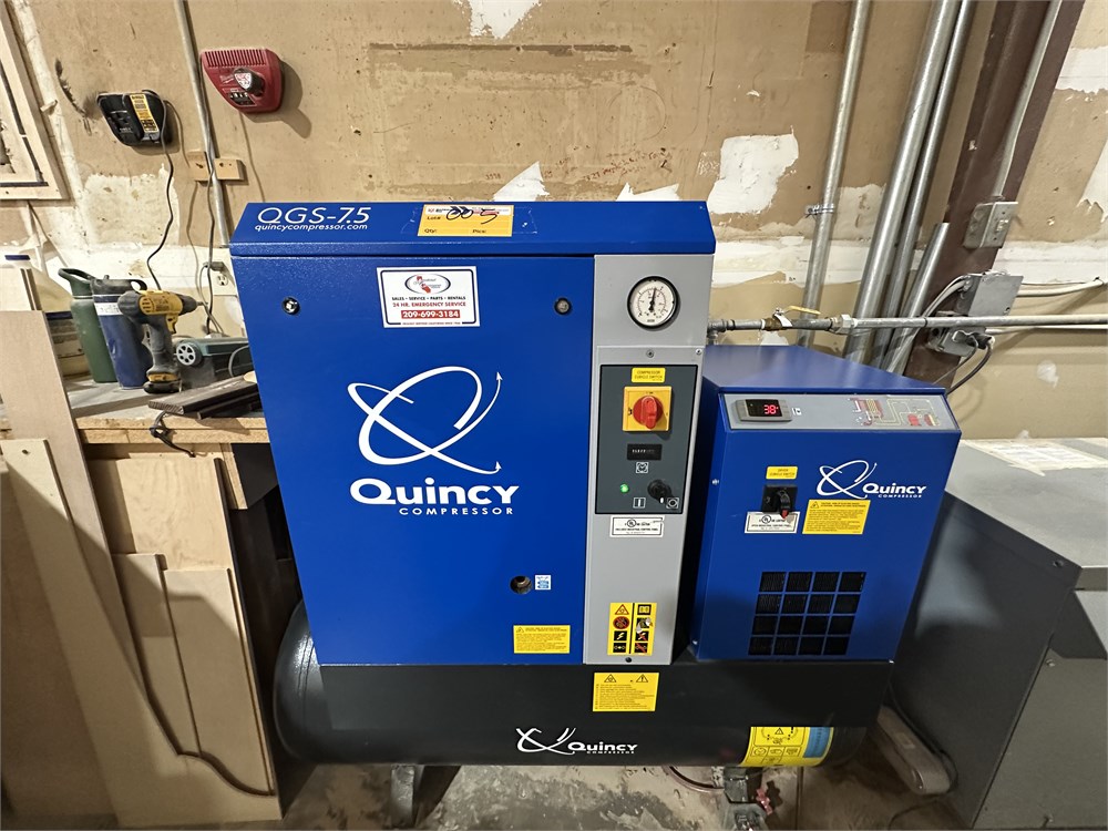 Quincy "QGS-7.5" Air Compressor