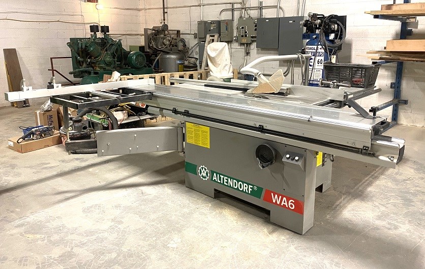 Altendorf "WA6" Sliding Table Saw - 220V 1 (Single) Phase