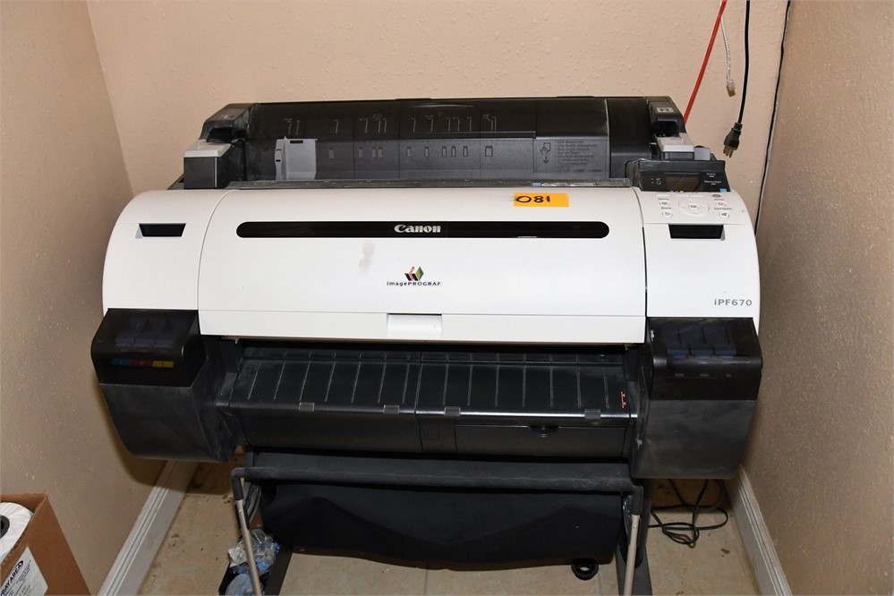 Canon "IPF670" Large Format Printer