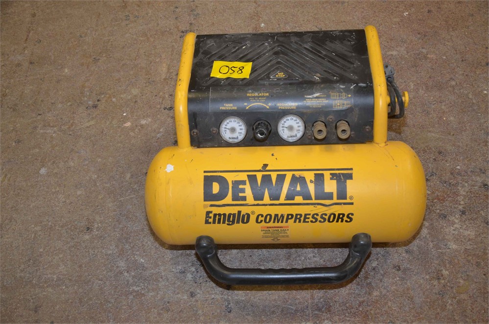DeWalt portable air compressor
