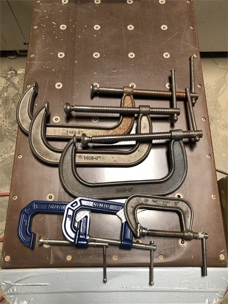 Assortment of C Clamps