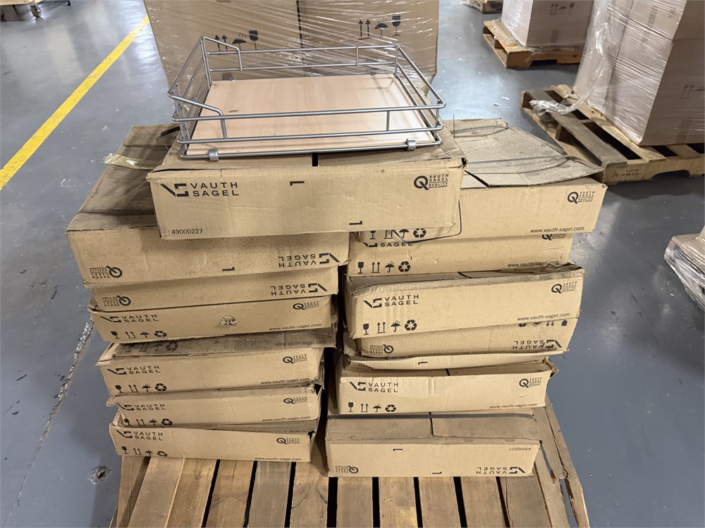 Pallet of Chrome Racks