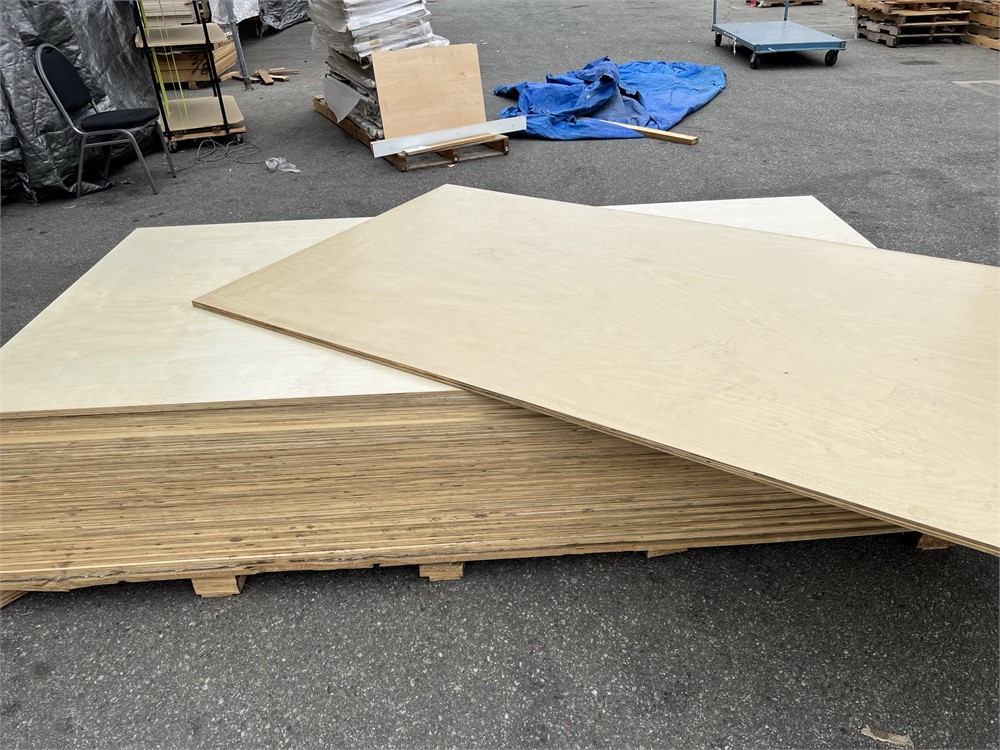 Finished Plywood, Quantity = 24