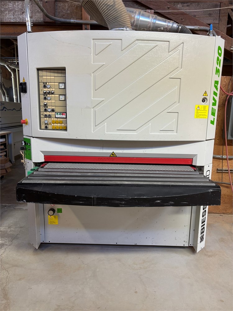 Biesse "Levia 320-1350" 2 Head Wide Belt Sander