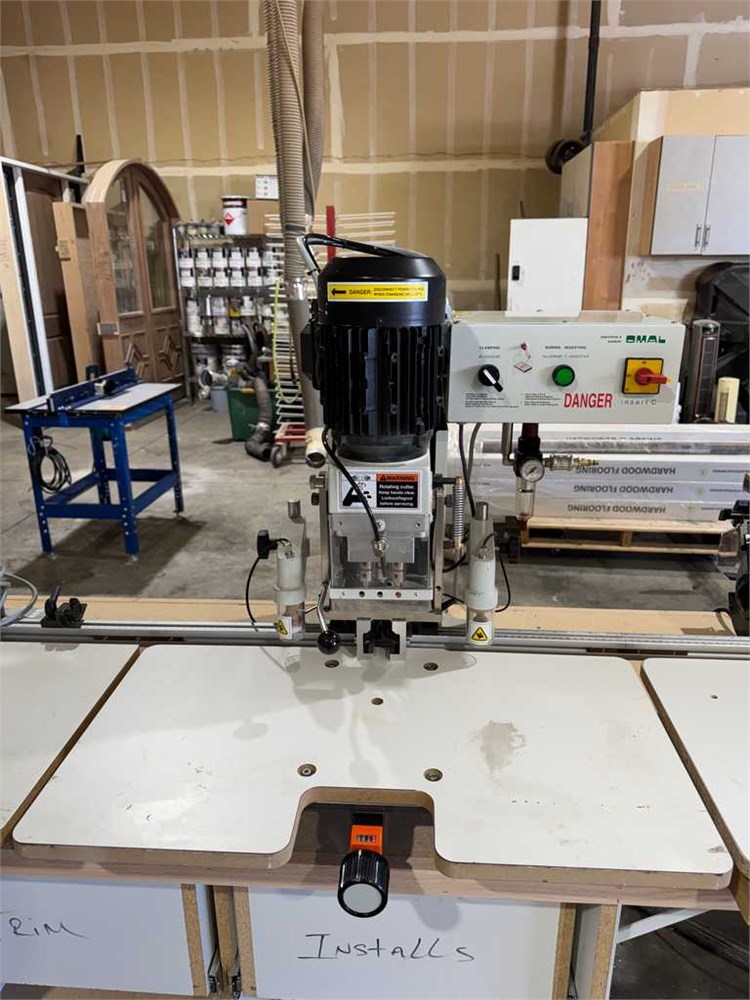 Omal "Insert C" Hardware Boring and Insertion Machine