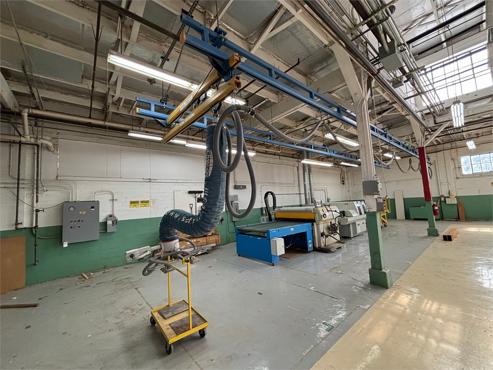Schmalz Vacuum Lift & Gorbel Crane