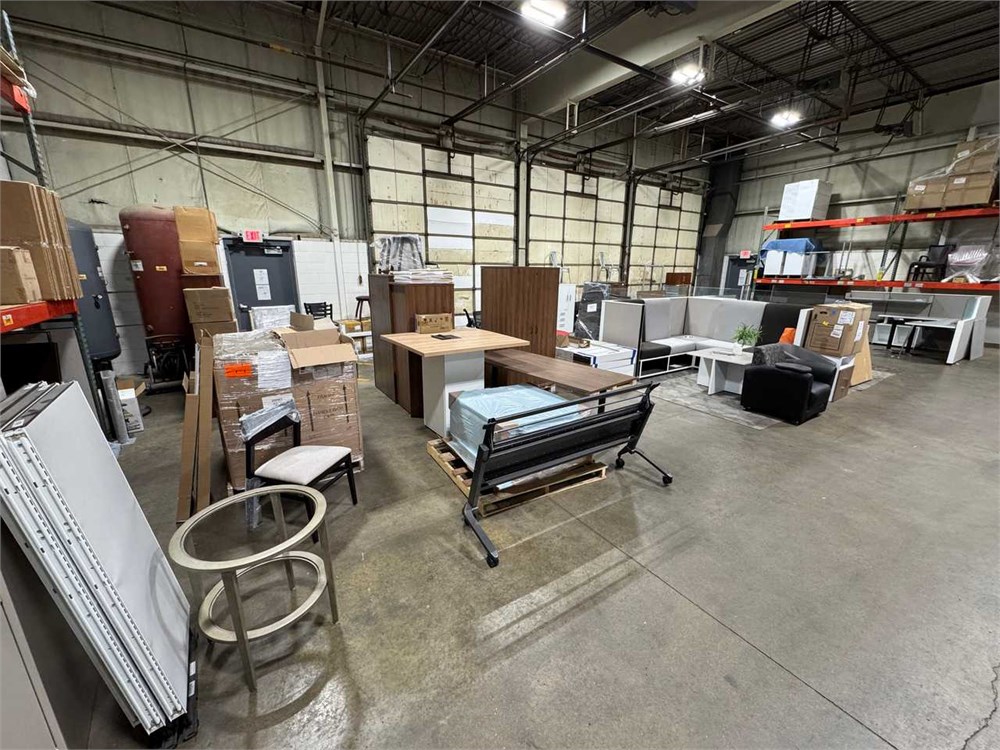 Assorted Chairs & Desks - As Pictured