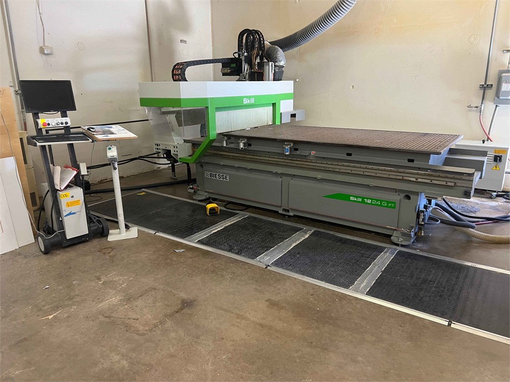 Biesse "Skill 1224 GFT" Flat Table CNC Router