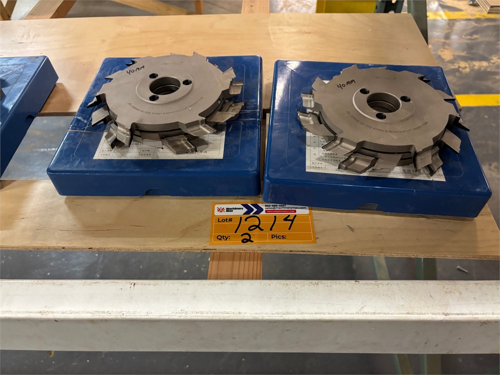 Lot of Cutter Heads - Qty (2) - as pictured